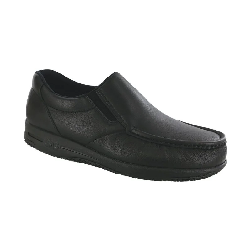 Men's loafers with a pointed toe for a stylish appearanceSAS Men's Navigator Non Slip Loafer - Matte Black