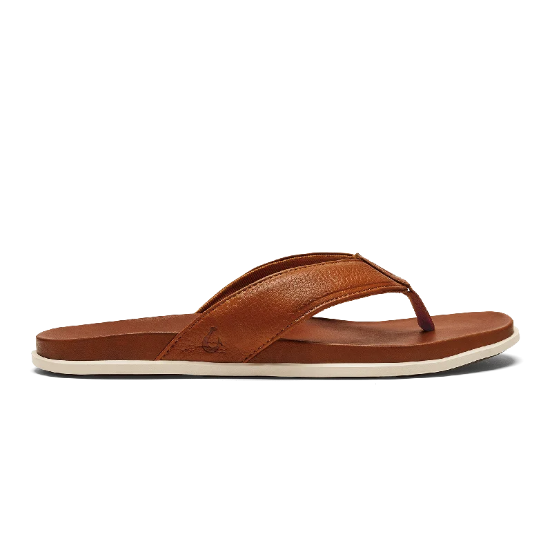 Men's sandals with a cushioned footbed‘Ōlali - Fox