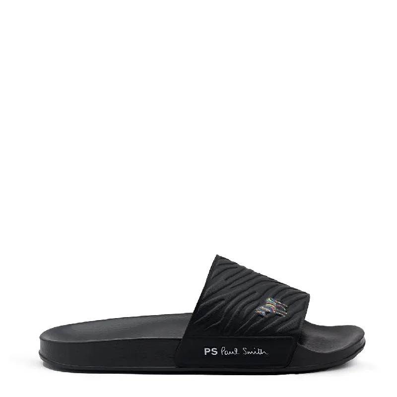 Men's sandals with a pointed toe for a stylish lookPaul Smith Nyro Sliders Black Zebra