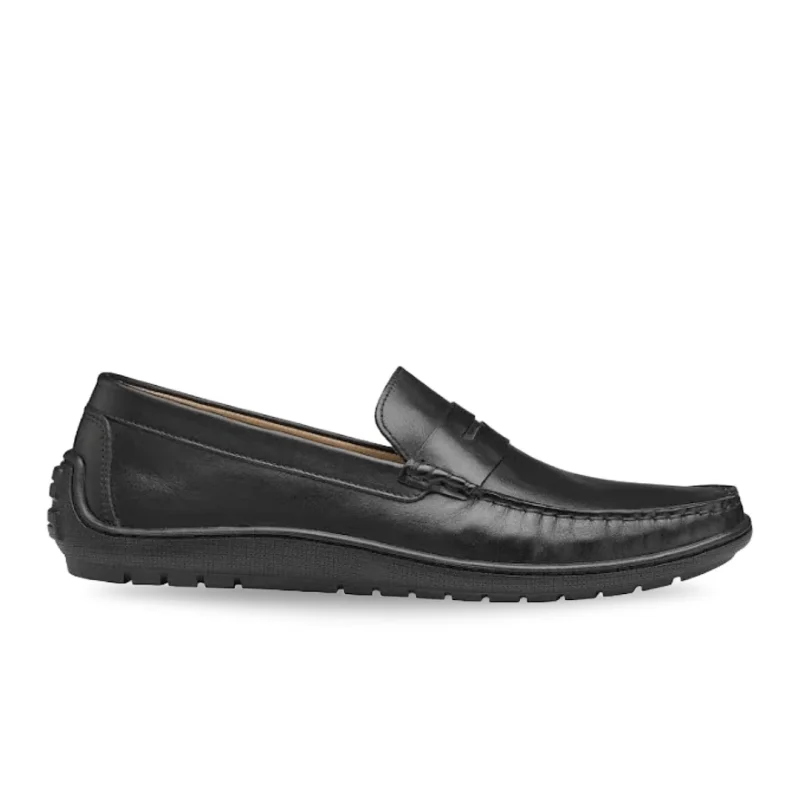 Men's loafers with a cushioned footbedJohnston & Murphy Men's Nichols Penny - Black