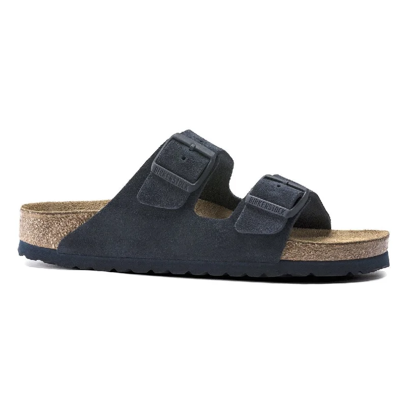 Waterproof men's sandals for water activitiesBirkenstock Men's Arizona Navy Suede