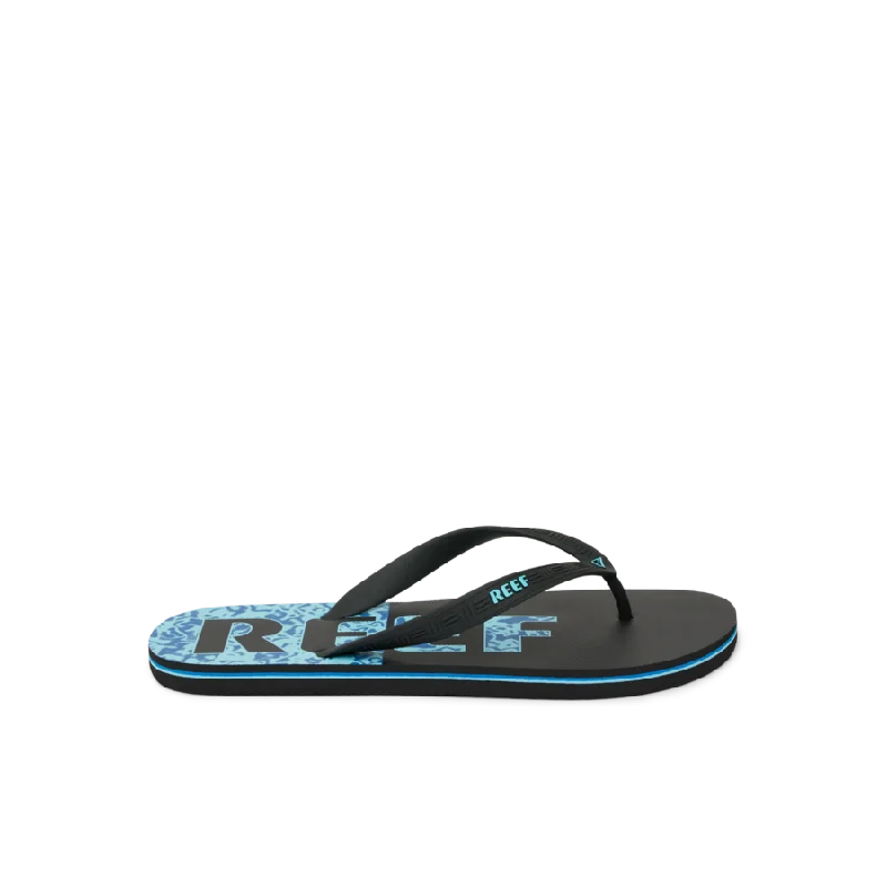 Men's sandals with a durable outer soleReef Seaside Prints