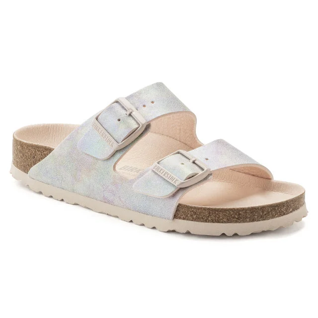 Men's sandals with a wide strap for supportArizona Vegan Iridescent