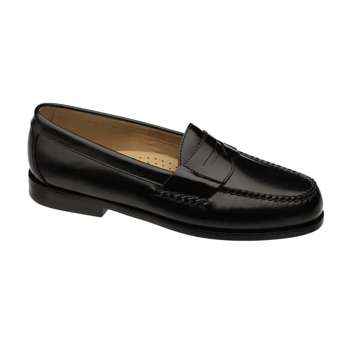 Men's loafers with a tassel front for a classic lookMens Johnston & Murphy Hayes Penny Black