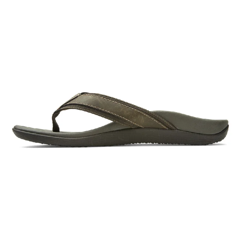 Men's sandals in a neutral color like black or brownTide - Brown - Men's