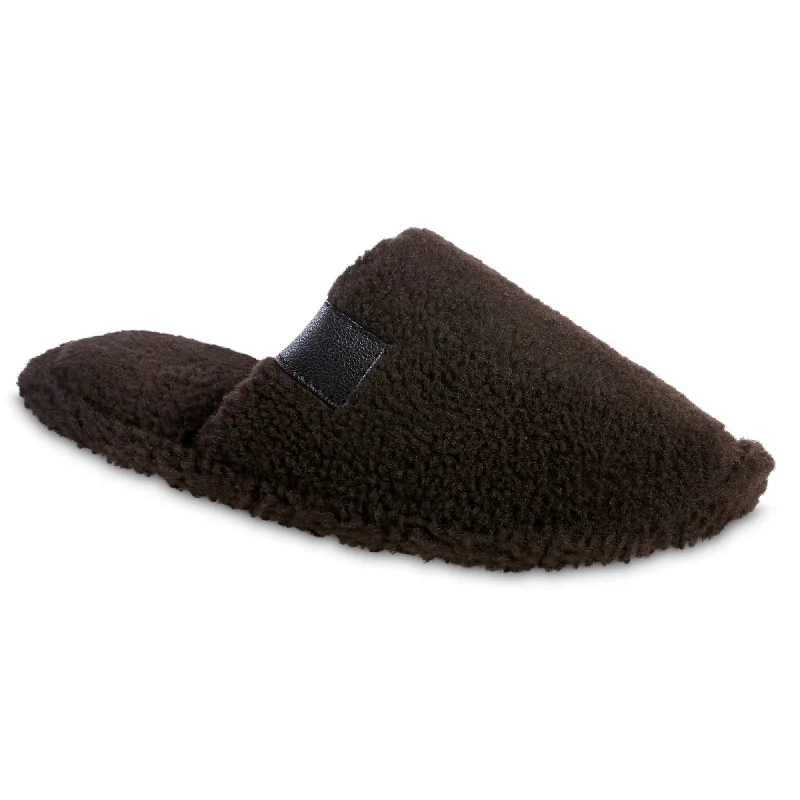 Slipper - boot style men's slippers for cold feetMen's Garrett Scuff Slippers With Berber And Memory Foam