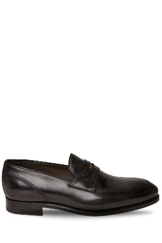 Men's leather loafers with a penny slotGerald Penny Loafers