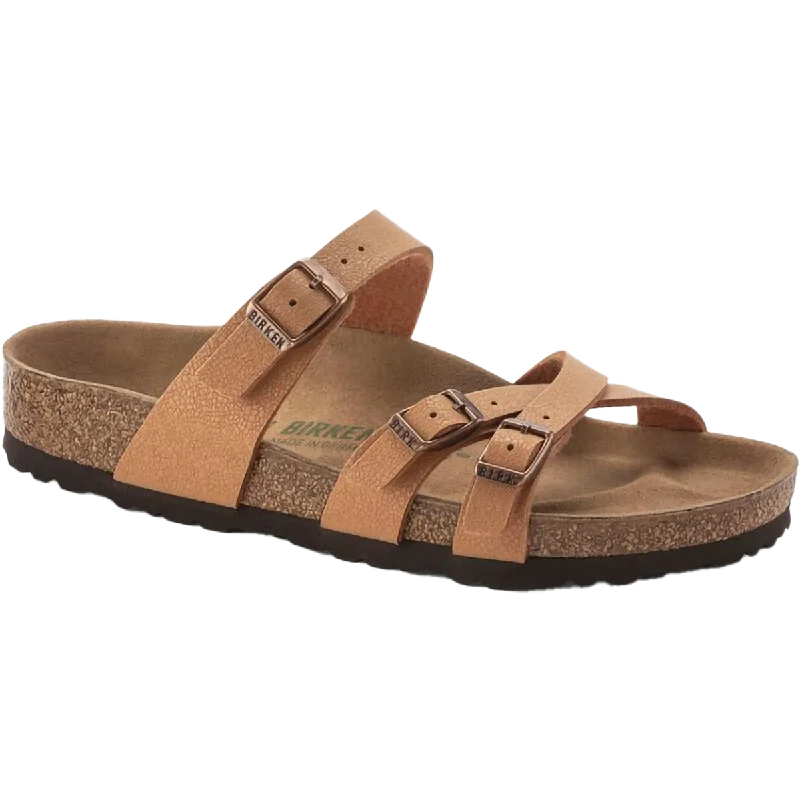 Men's sandals with a decorative buckle or charmWomen' Franca Vegan