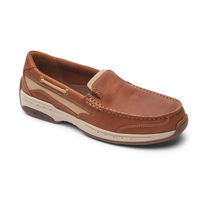 Men's loafers with a rubber sole for durabilityMens Dunham Captain Venetain in Venetian