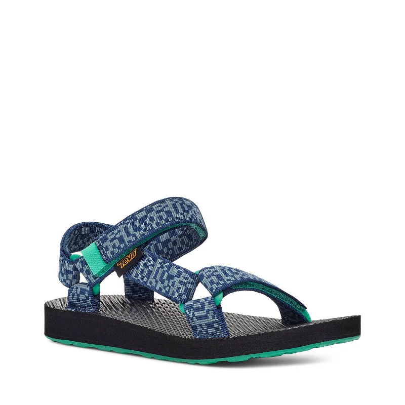 Men's sandals with a shock - absorbing insoleTeva Boy's Original Universal Sandal, Radio Blue Opal