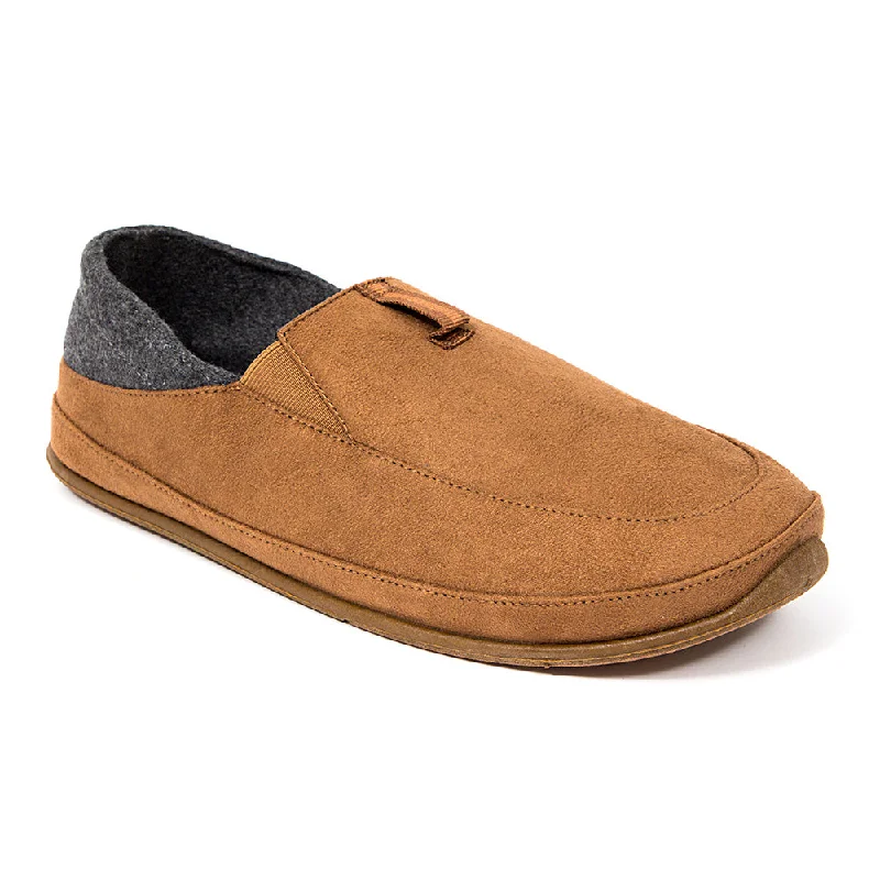 Slipper - boot style men's slippers for cold feetCampo Unisex Slipper in Chestnut/Dark Grey