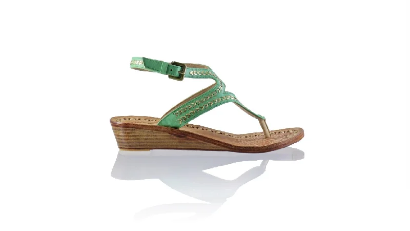 Men's sandals with a leather lining for comfortAgra 35mm Wedge - Tosca & Gold