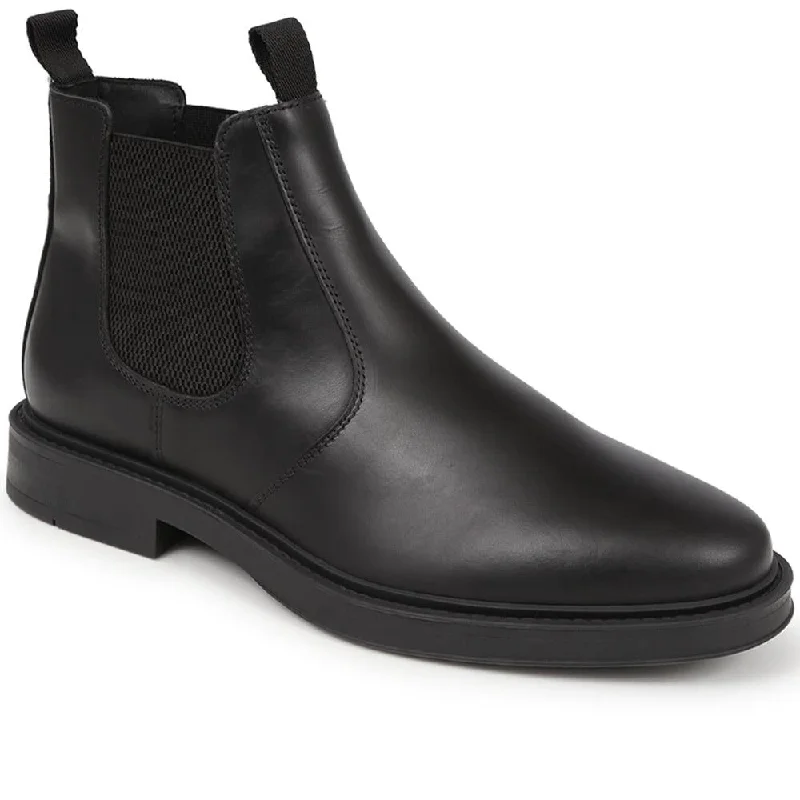 Men's sandals with a decorative buckle or charmDulwich Leather Chelsea Boots  - DULWICH / 325 900