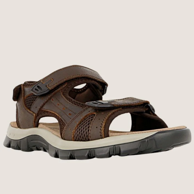 Men's sandals in a neutral color like black or brownExplorer Norman Sandal