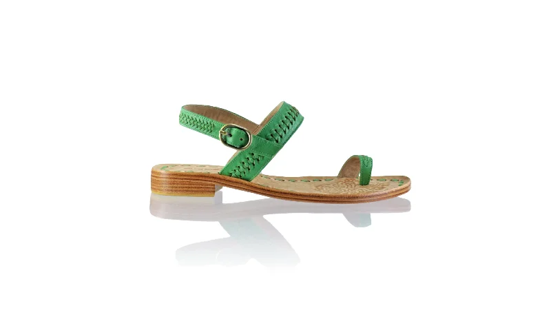 Men's sandals in a neutral color like black or brownSigi 20mm Flat - Green