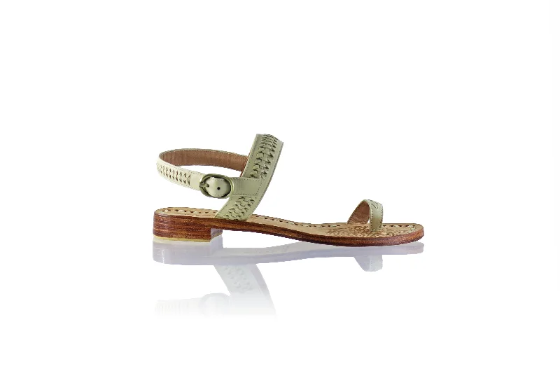 Men's sandals with a stretchy strap for a better fitSigi 20mm Flat - Ivory