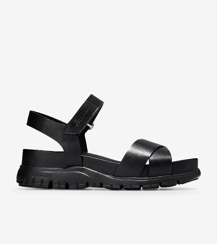 Men's sandals with a rubber sole for tractionWomen's ZERØGRAND Crisscross Sandals