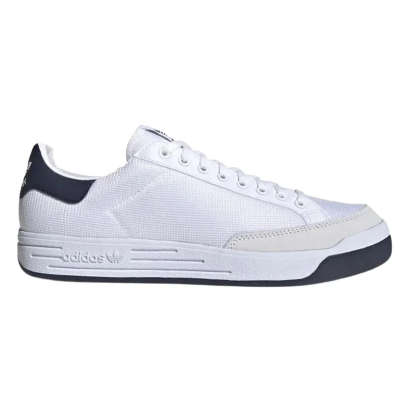 Men's lightweight training sneakers for CrossFit workoutsAdidas Men's Rod Laver White/Collegiate Navy