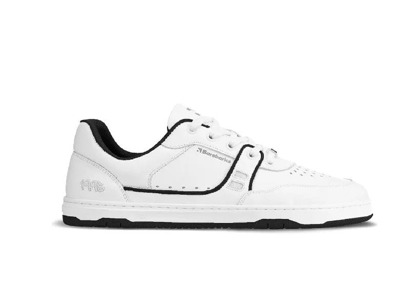 Men's wide - width sneakers for a comfortable fitBarefoot Sneakers Barebarics Arise - White & Black