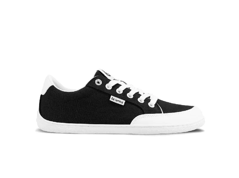 Men's minimalist sneakers with a simple designBarefoot Sneakers Be Lenka Rebound - Black & White