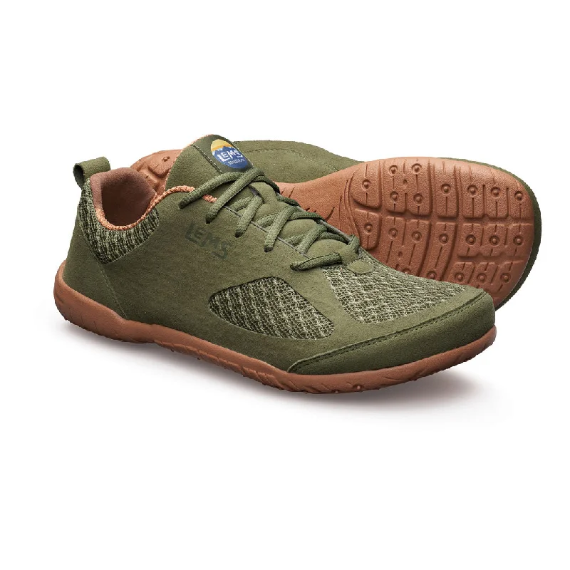 Men's classic - style sneakers with a modern twistLems - Primal 2 -  Olive (Unisex)