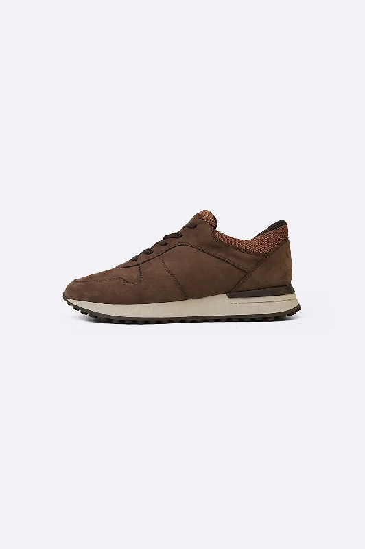 Men's classic - style sneakers with a modern twistMONOTONE LEATHER SNEAKERS