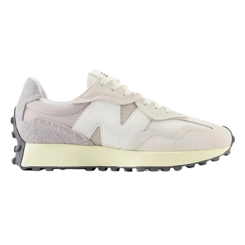 Men's lifestyle sneakers with a premium material constructionNew Balance Men's U327WRB Sea Salt/Raincloud