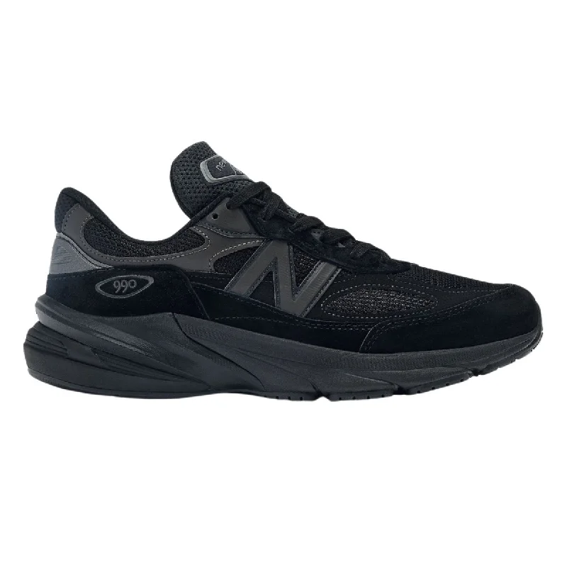 Men's narrow - width sneakers for a snug fitNew Balance Men's U990BB6 Black/Black