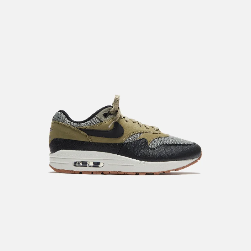 Men's neon - colored sneakers for a bold statementNike Air Max 1 Sports Classic - Dark Stucco / Black / Neutral Olive / Phantom