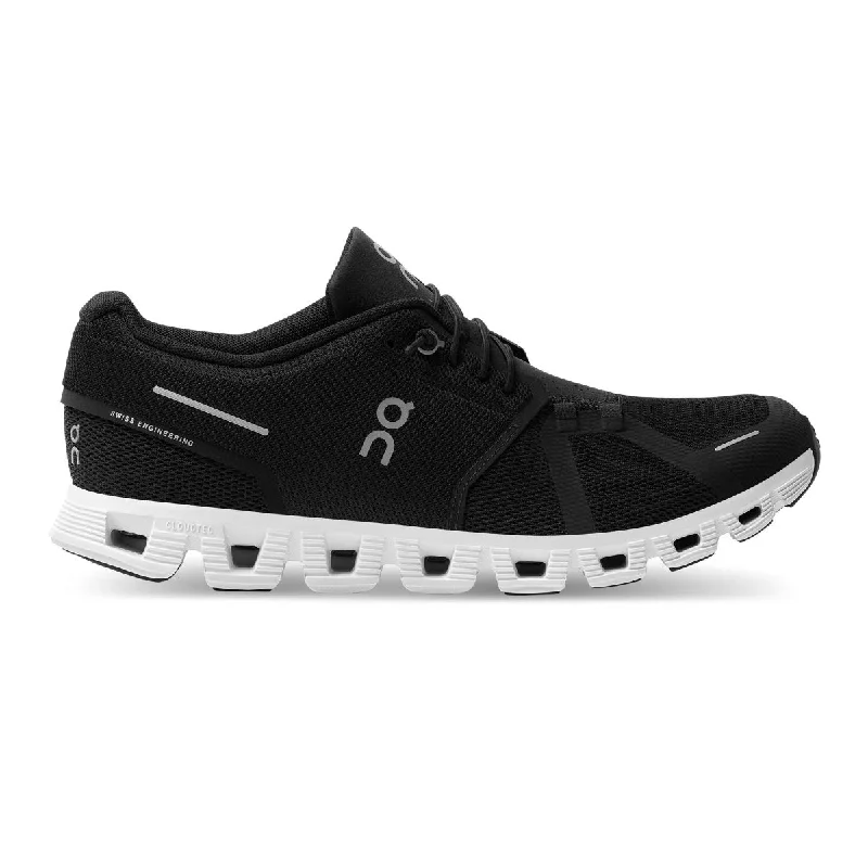 Men's athletic sneakers with a quick - dry liningOn Running Men's Cloud 5 Black/White