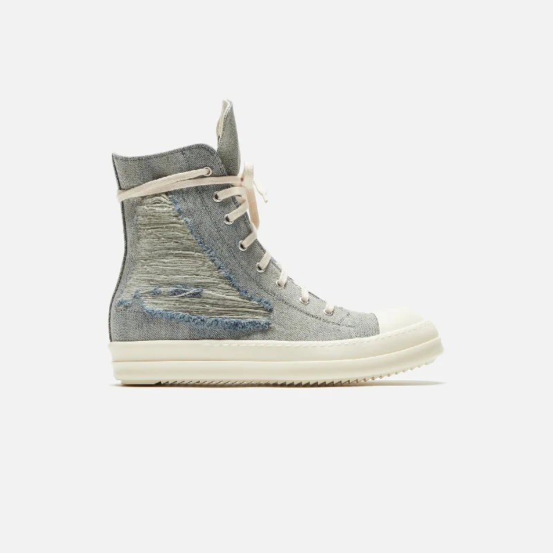 Men's chunky - sole sneakers for a trendy lookRick Owens DRKSHDW Sneakers - Sky / Milk / Scarpe in Denim