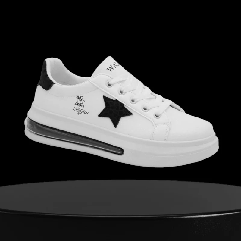 Men's high - top leather sneakers with a zip - up sideSIde star sneaker