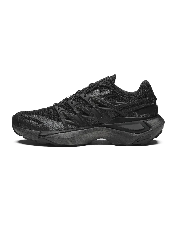 Men's minimalist sneakers with a simple designXT PU.RE - Black / Black / Phantom