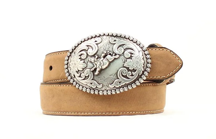 Men's western boots with a leather lining and a padded insoleNocona Children's Belt