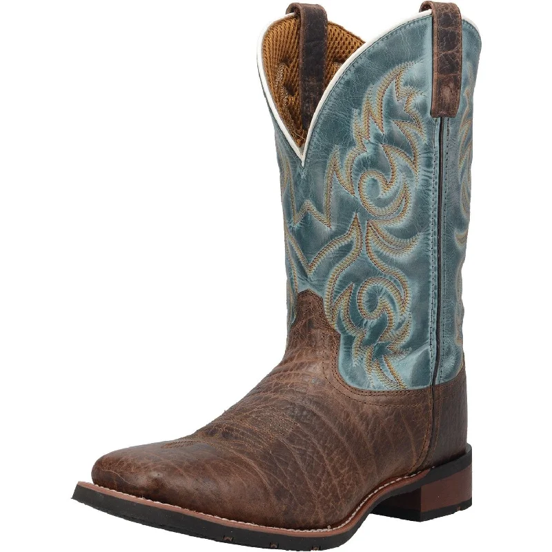 Men's western boots with a distressed leather finish for a rugged lookLaredo Bisbee Leather Men's Boot