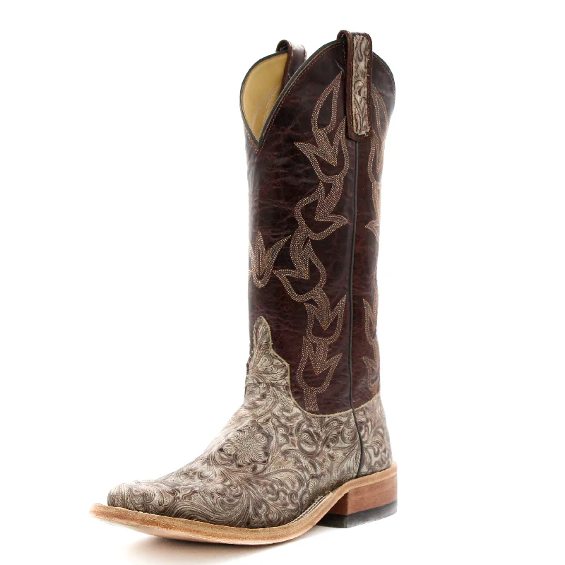 Men's western boots with a scalloped edge and a pull - on strapAnderson Bean Exclusive Tio Toolio Ladies' Boot