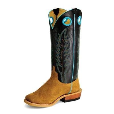 Men's western boots with a decorative inlay on the toe and heelHorsePower Sawdust Roughout Children's Boot