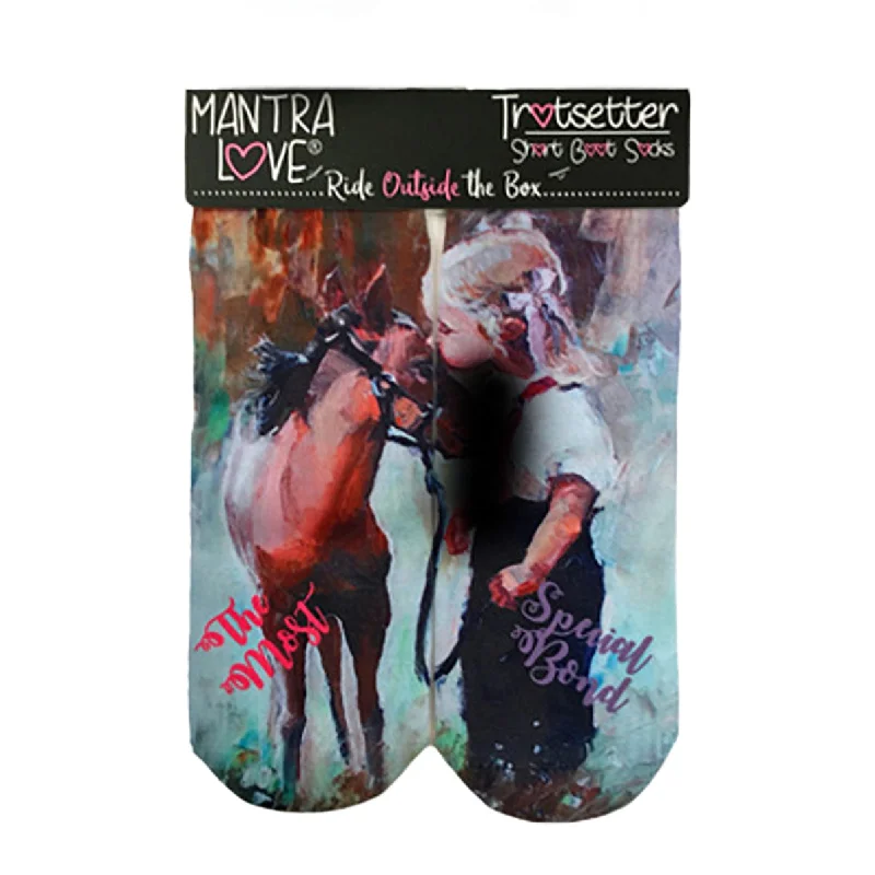 Alligator - embossed men's western boots for a bold statementMantra Love Special Bond Socks